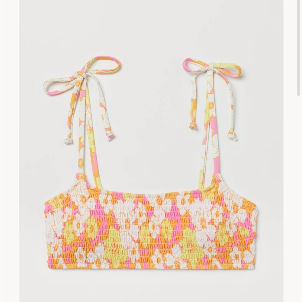 H&M Floral Bikini Top